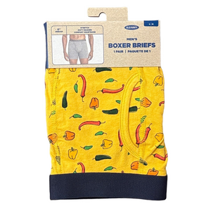 Mens Spicy Peppers Boxer Briefs - Size Large - Old Navy - NWT